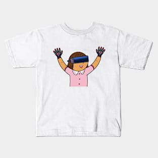 Virtual Reality Metaverse Kids T-Shirt